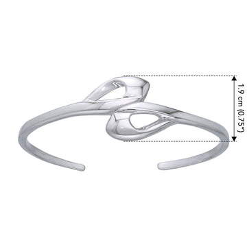 Sterling Silver Elegance Bangle TBA081